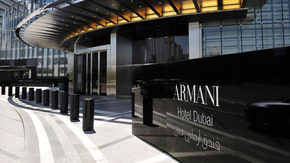 View areas at Armani Hotel Dubai, Burj Khalifa