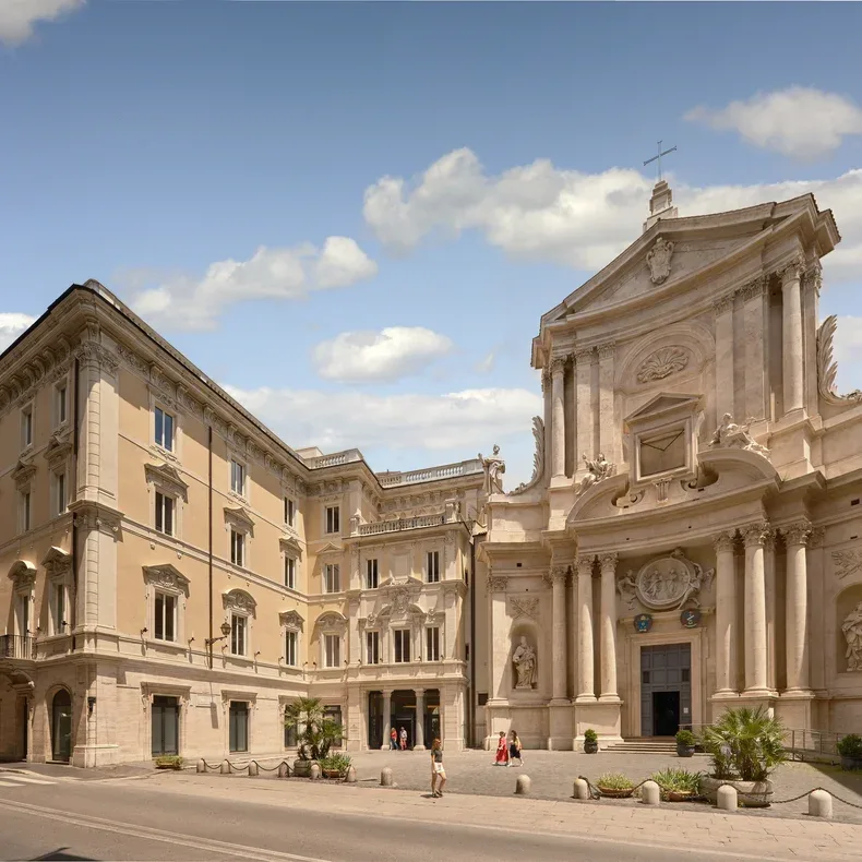 Aussichtsbereiche im Hotel Six Senses Rome