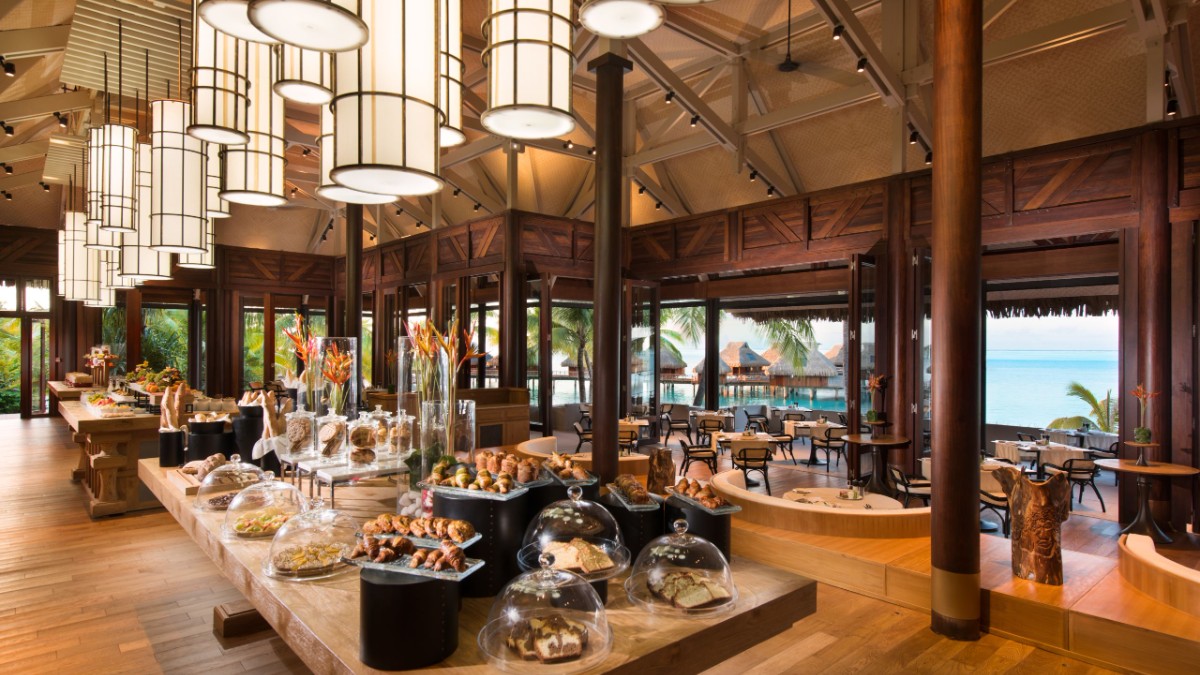 Restaurant at Conrad Bora Bora Nui