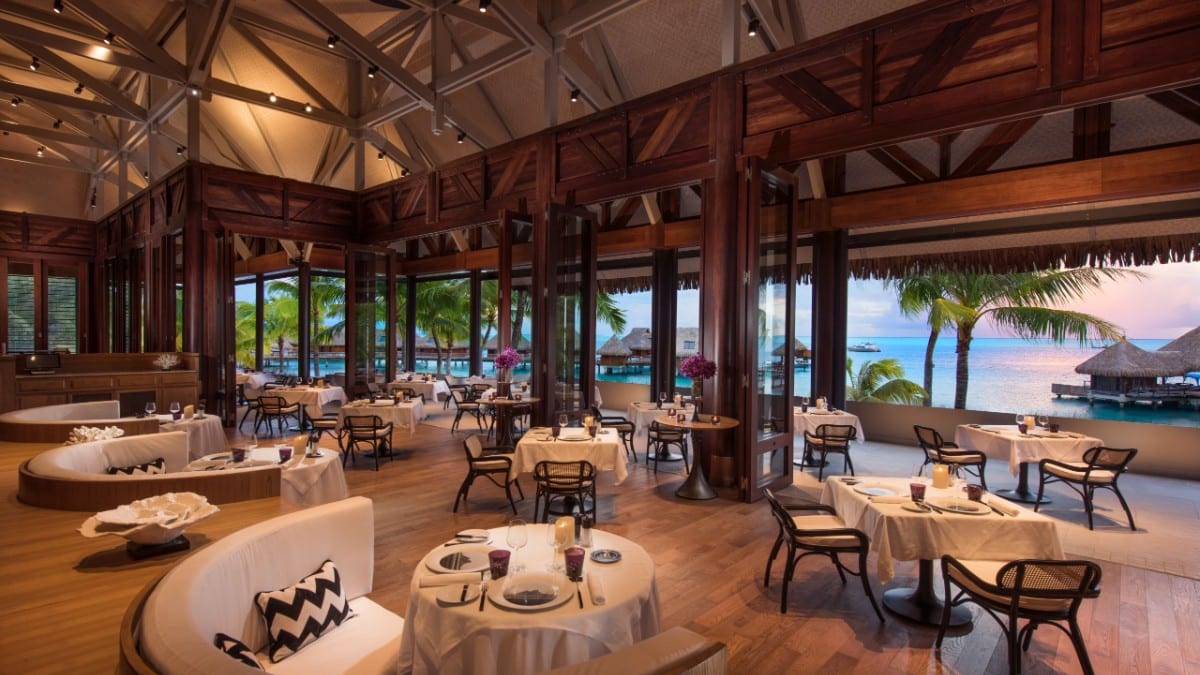 Restaurant im Conrad Bora Bora Nui