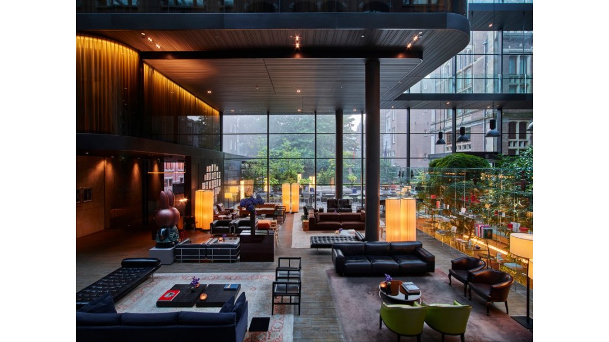 Lobby at Conservatorium Hotel