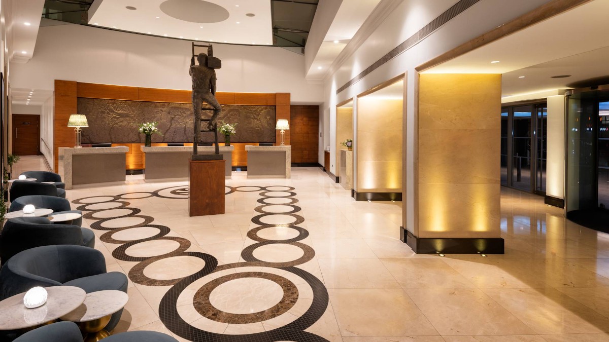 Lobby at Hotel Conrad London St James