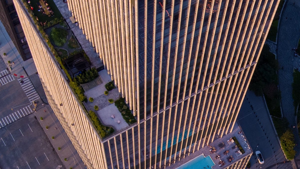 Aussichtsbereiche im Equinox Hotel New York
