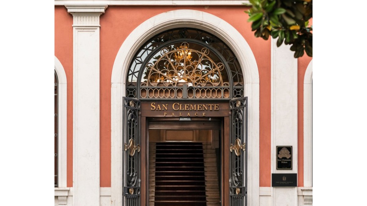 View areas at San Clemente Palace, Venice