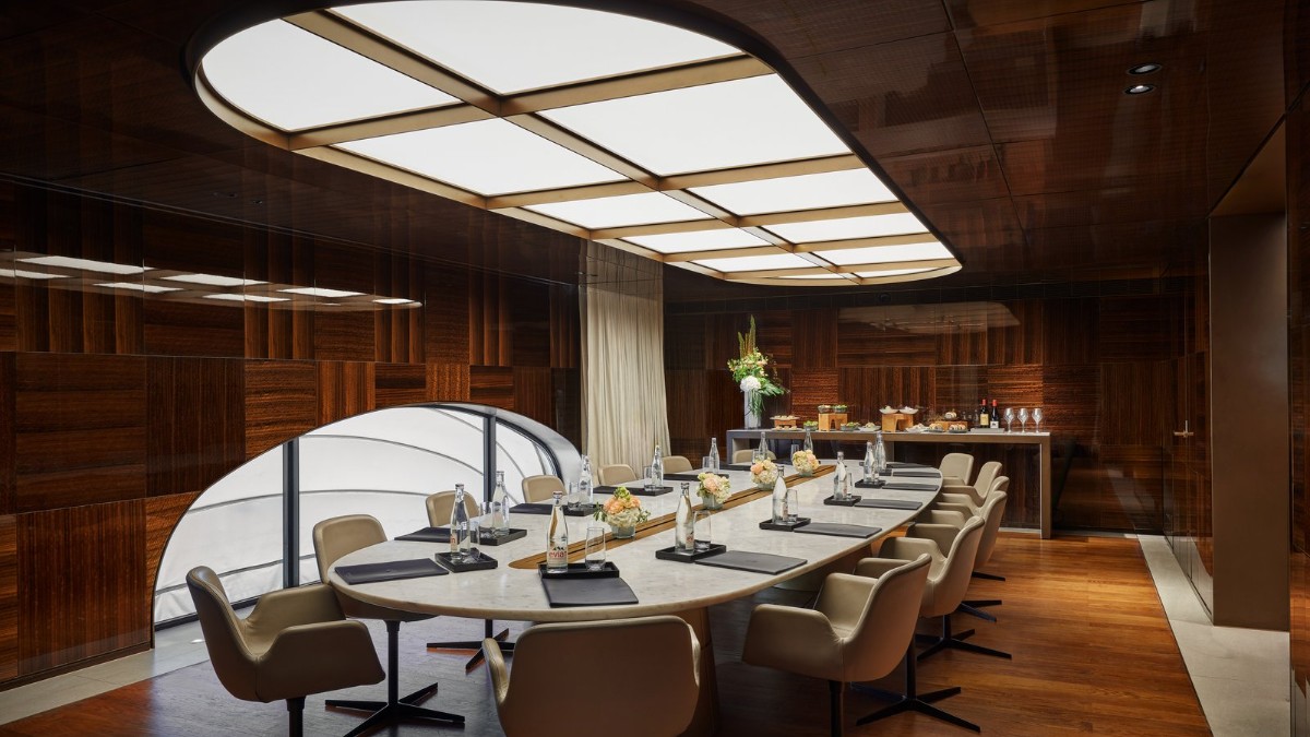 Conference room at Mandarin Oriental Lutetia, Paris