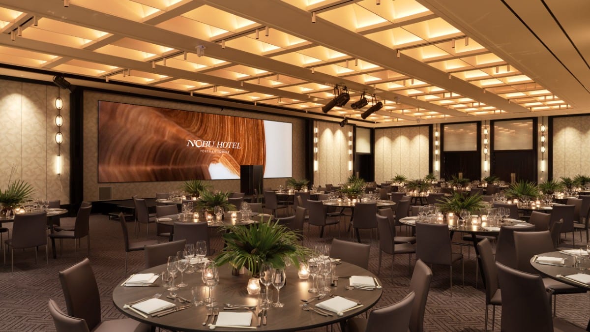 Restaurant im Nobu Hotel London Portman Square