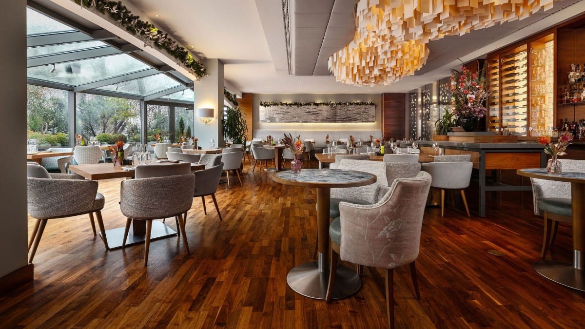 Restaurant im Hotel Okura Amsterdam