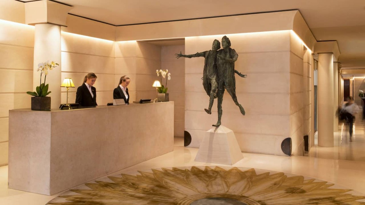 Lobby at Park Hyatt Paris Vendome