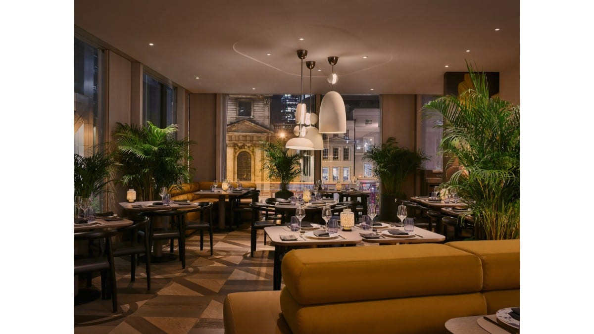 Restaurant im Hotel Pan Pacific London