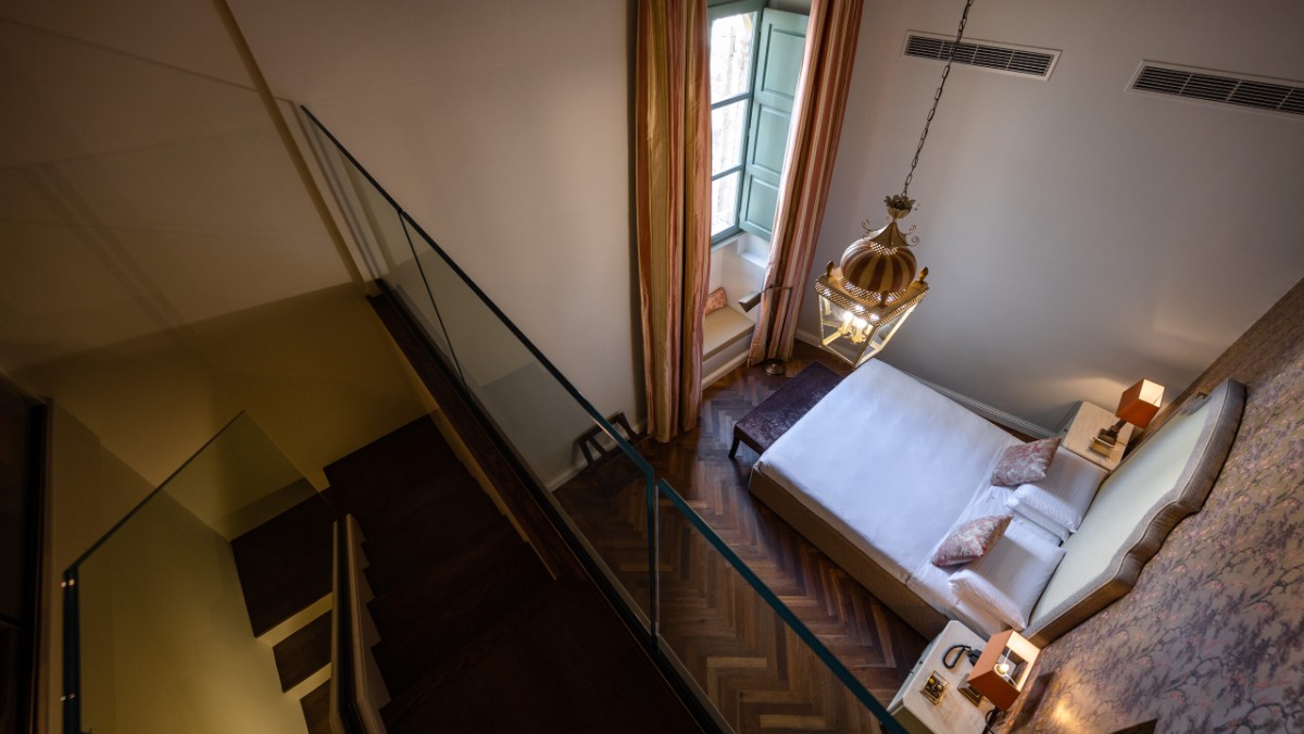 Bedroom at Palazzo Bifora