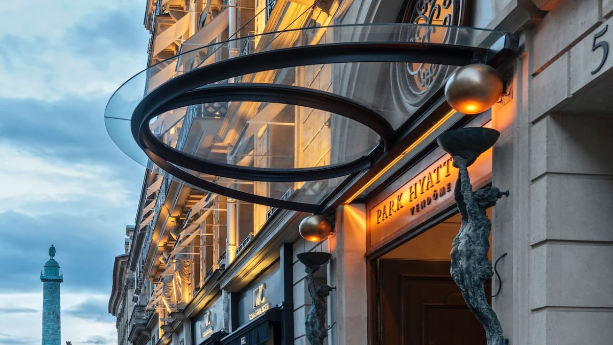 View areas at Park Hyatt Paris Vendome