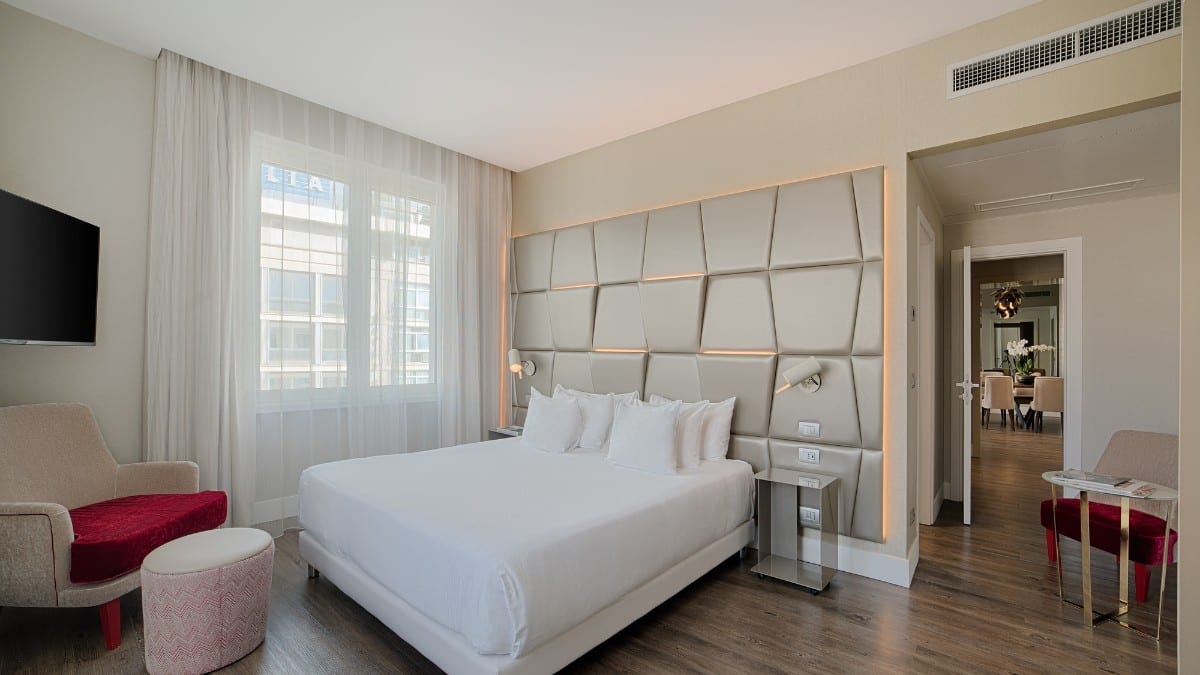 Schlafzimmer im Hotel NH Collection Roma Palazzo Cinquecento
