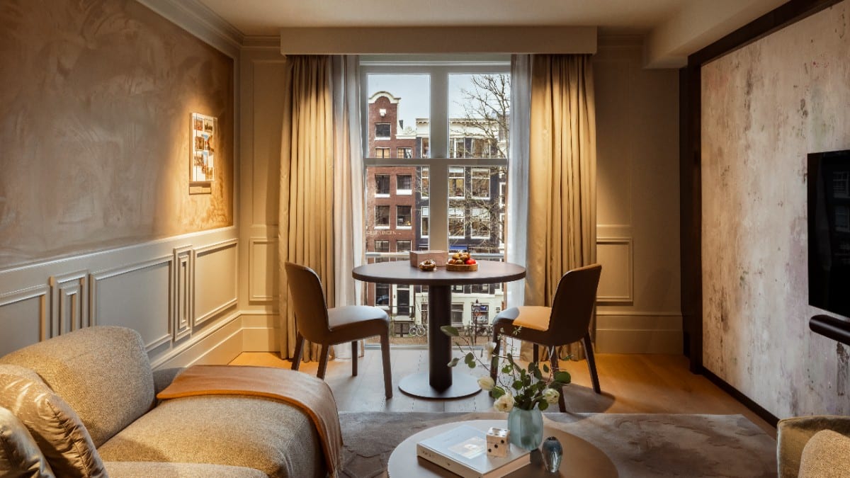 Zimmer im Hotel Rosewood Amsterdam