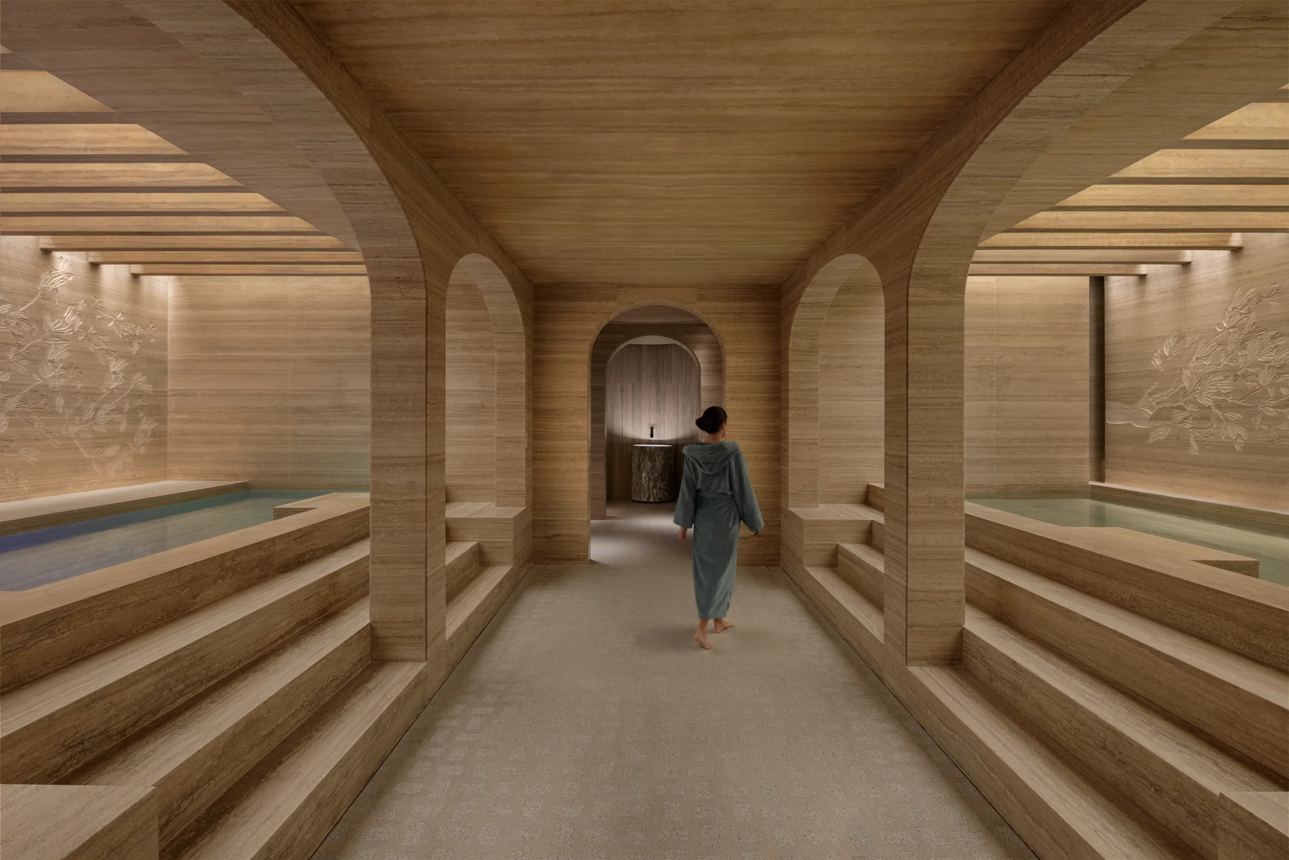 Massage room at Hotel Six Senses Rome