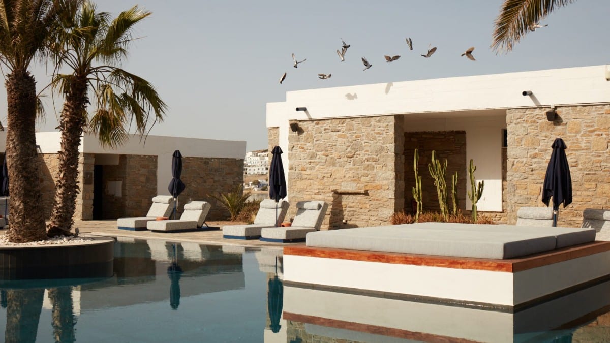 Pool im Mykonos Theoxenia, a Member of Design Hotels