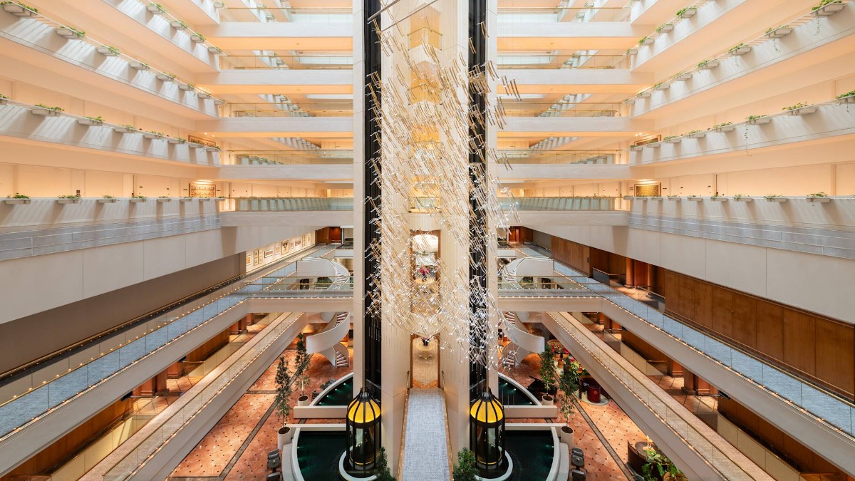 Lobby at Hotel Conrad Singapore Orchard