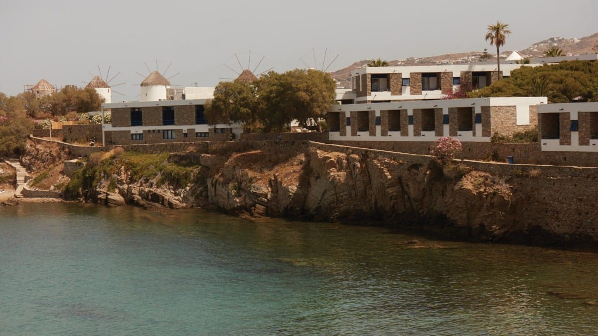 Aussichtsbereiche im Mykonos Theoxenia, a Member of Design Hotels