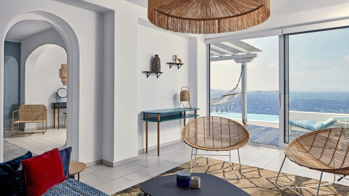 Zimmer im Kouros Hotel & Suites