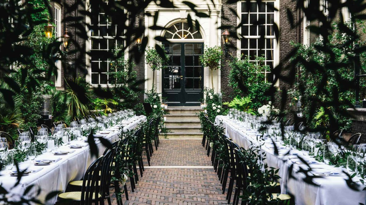 Restaurant at Hotel The Dylan Amsterdam