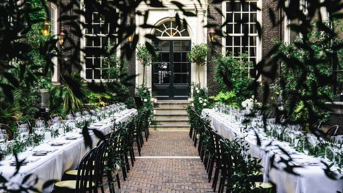 Restaurant im Hotel The Dylan Amsterdam