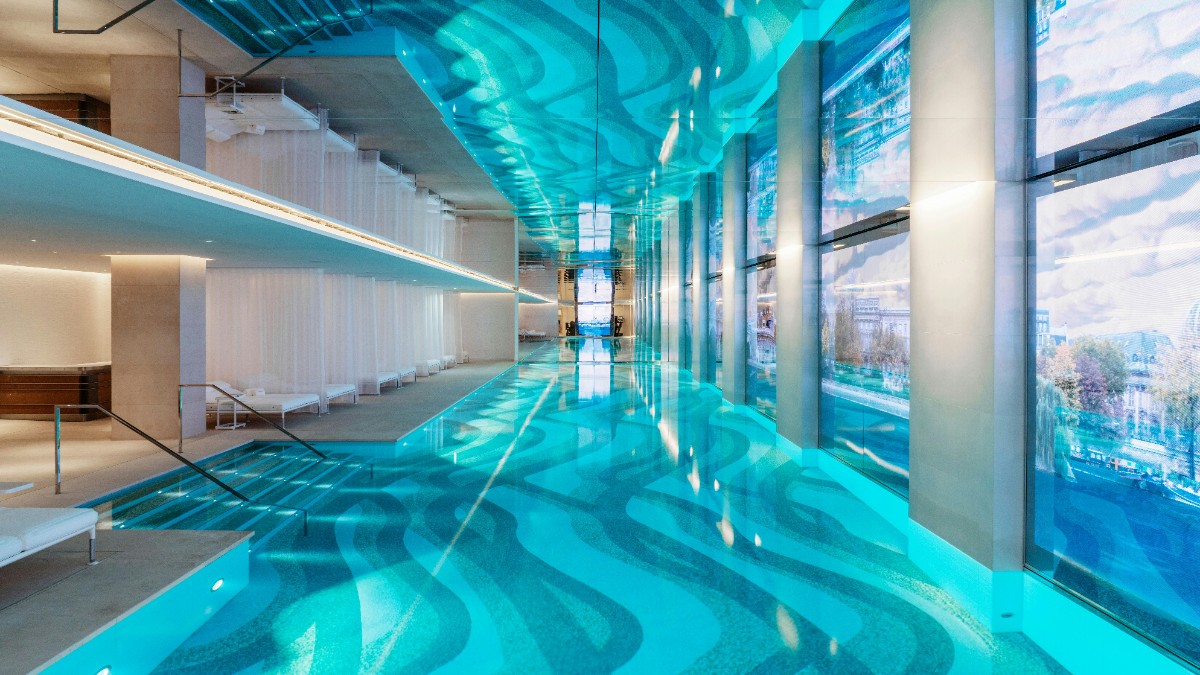 Pool at Cheval Blanc Paris & Dior Spa Cheval Blanc Paris