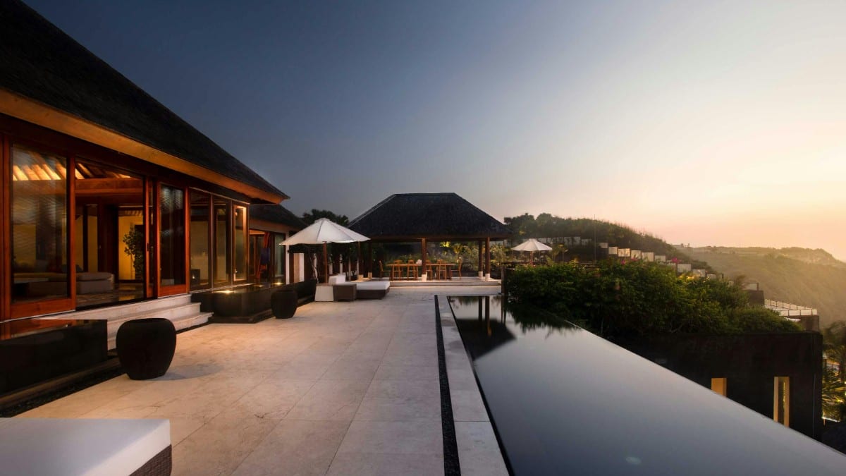 Aussichtsbereiche im The Edge Bali