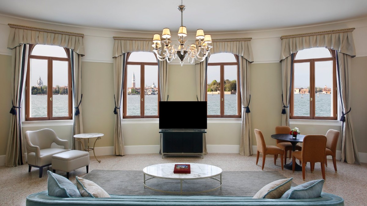 Conference room at San Clemente Palace, Venice