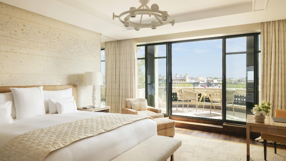 Bedroom at Cheval Blanc Paris & Dior Spa Cheval Blanc Paris