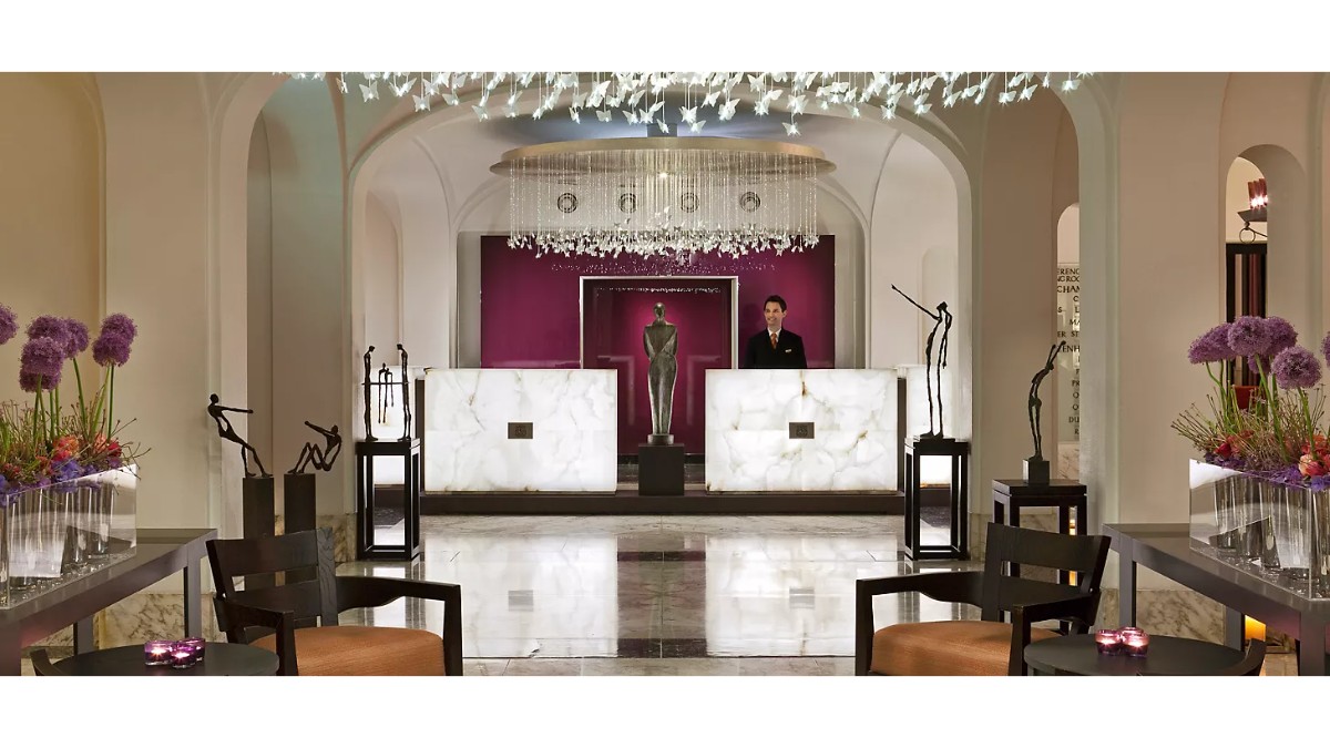 Lobby at Hotel Sofitel Legend the Grand Amsterdam