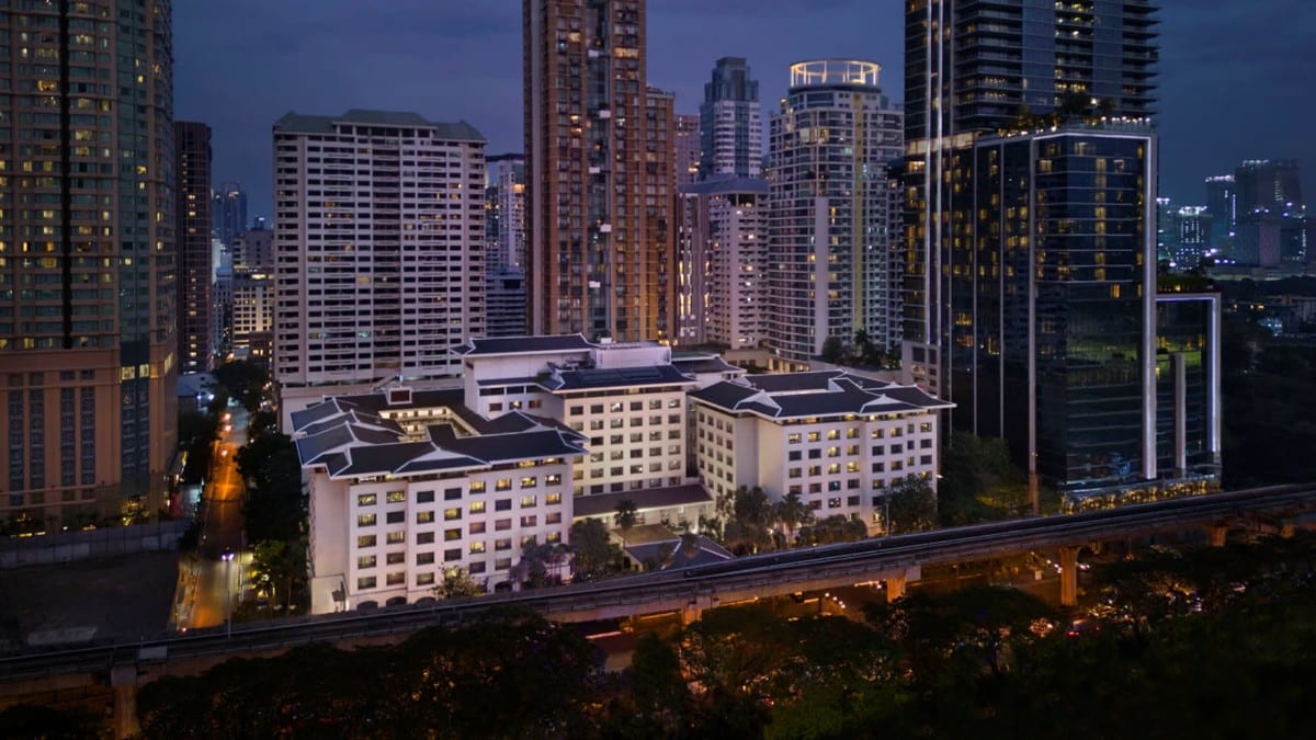 Aussichtsbereiche im Anantara Siam Bangkok Hotel