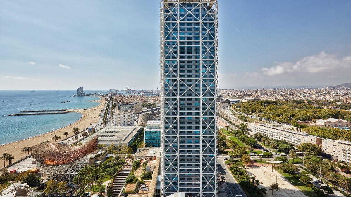 Aussichtsbereiche im Hotel Arts Barcelona