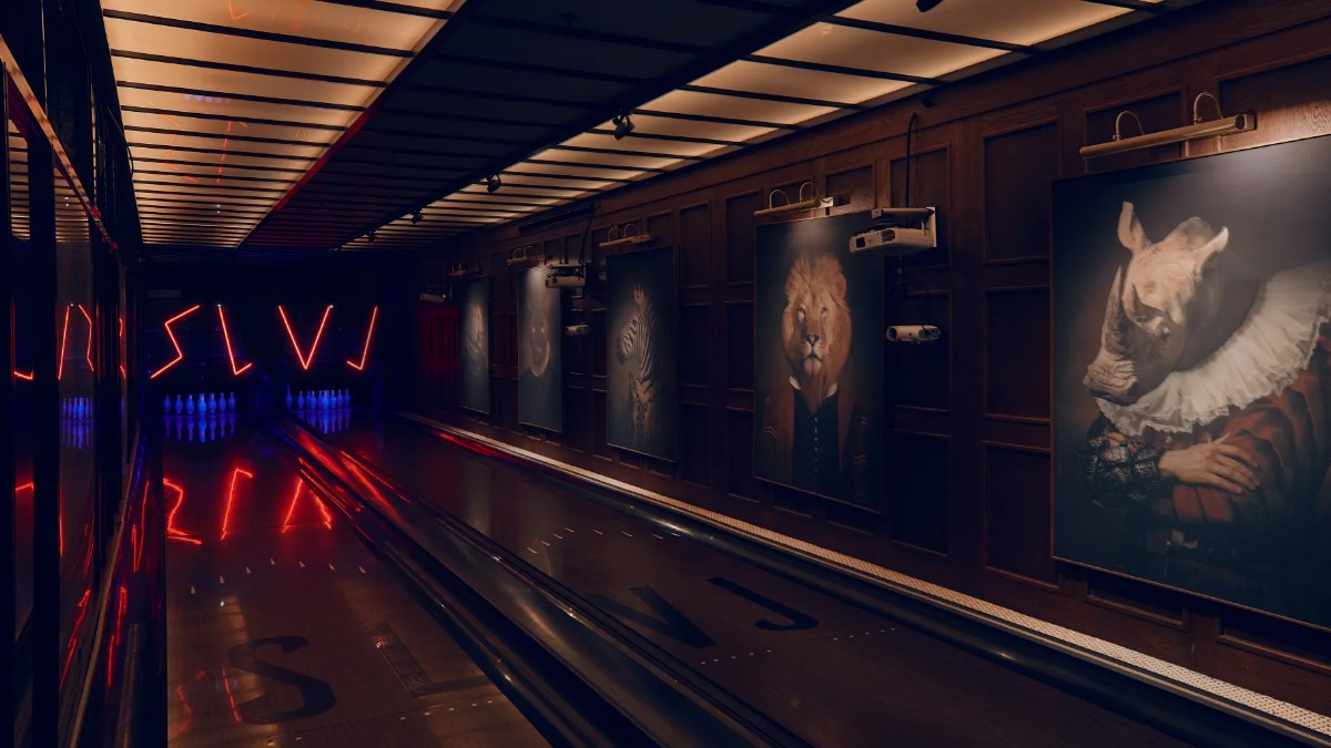 Bowling alley at Bless Hotel Madrid - the Leading Hotels of the World