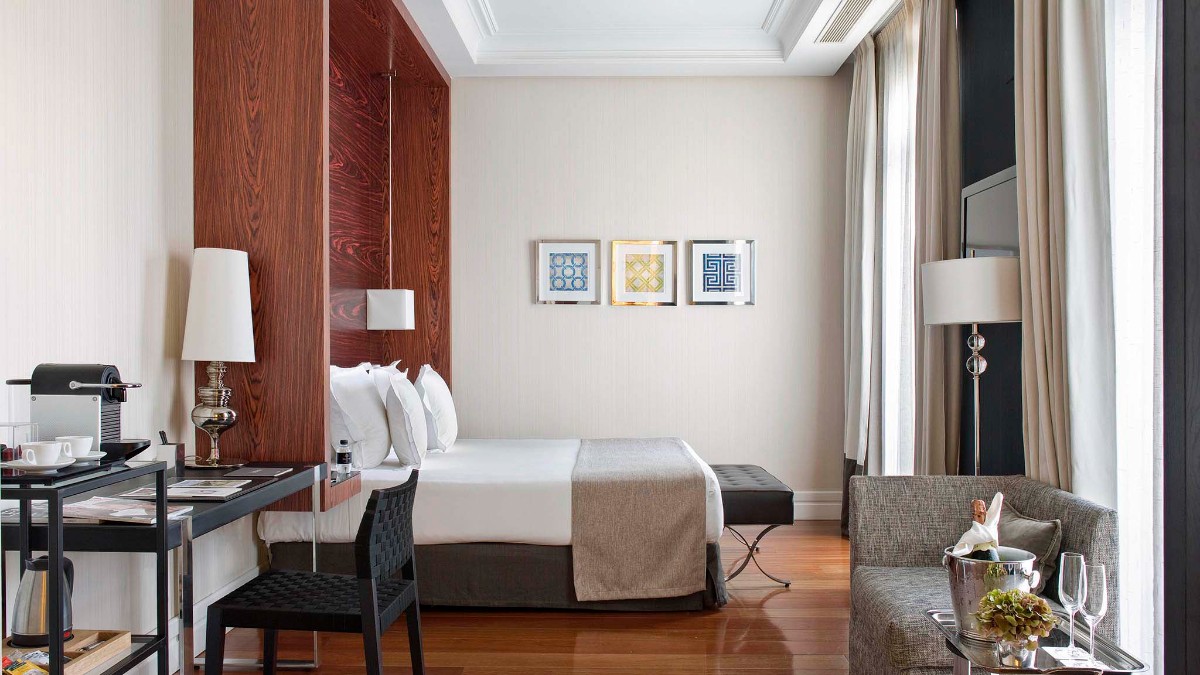 Bedroom at Hotel Único Madrid, Small Luxury Hotels