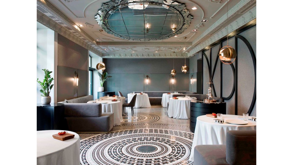 Restaurant at Hotel Único Madrid, Small Luxury Hotels