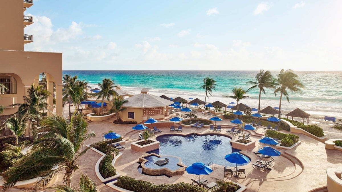 Aussichtsbereiche im Kempinski Hotel Cancun