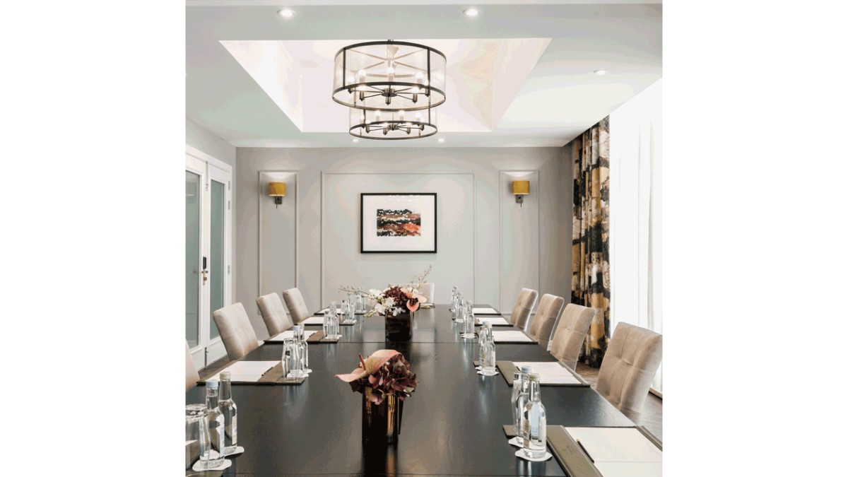 Conference room at Corinthia Palace Malta