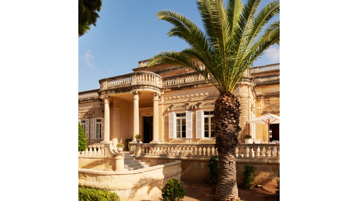 View areas at Corinthia Palace Malta