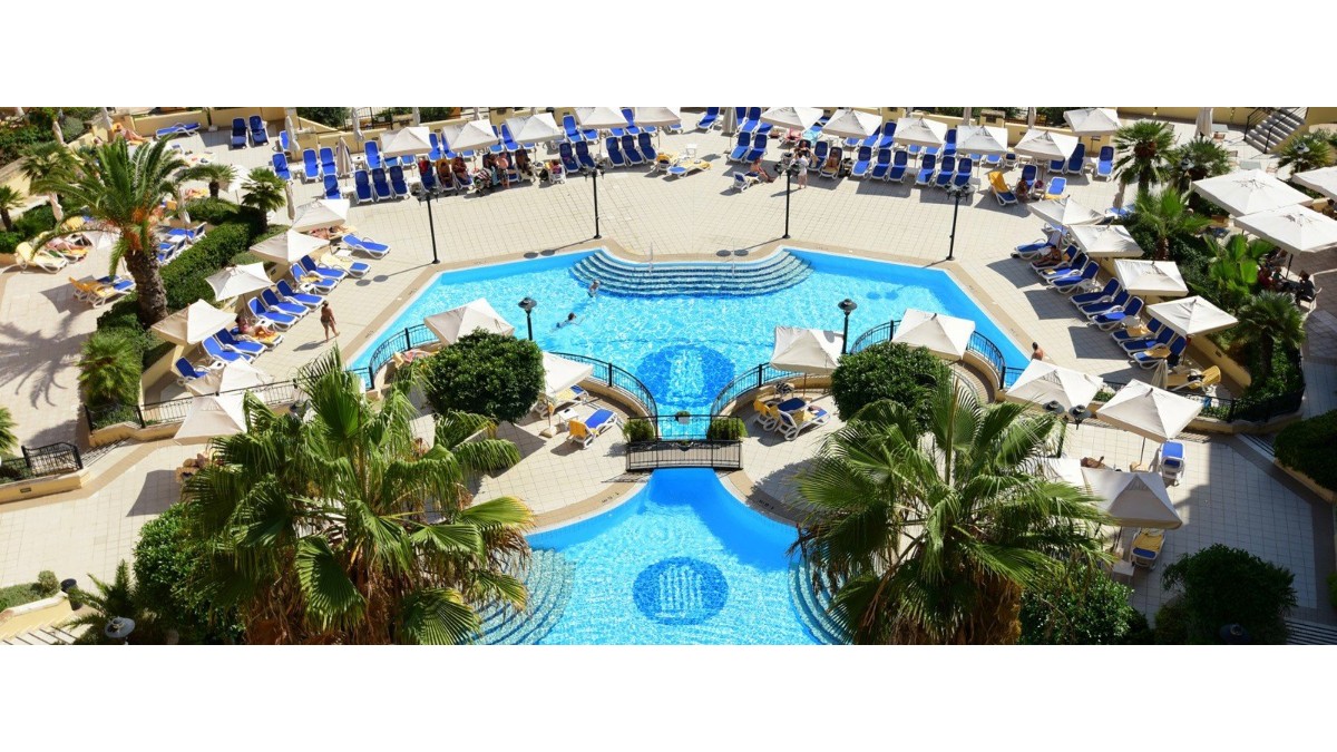 Pool at Corinthia Hotel St Georges Bay