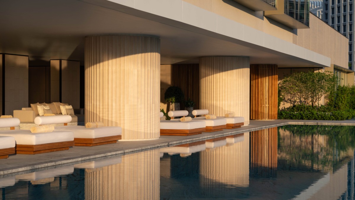 Pool at Dusit Thani Bangkok