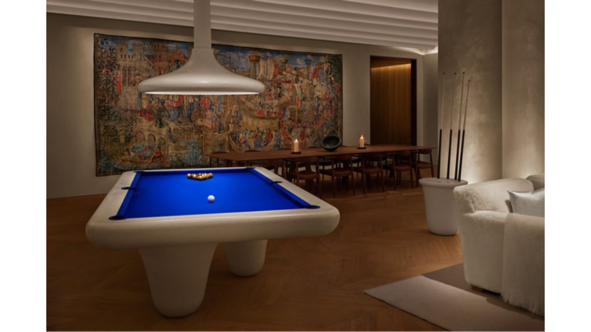 Billiards room at The Madrid Edition