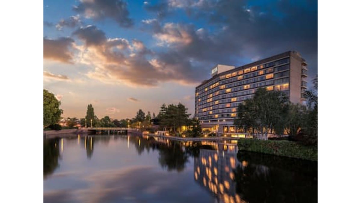 Aussichtsbereiche im Hotel Hilton Amsterdam