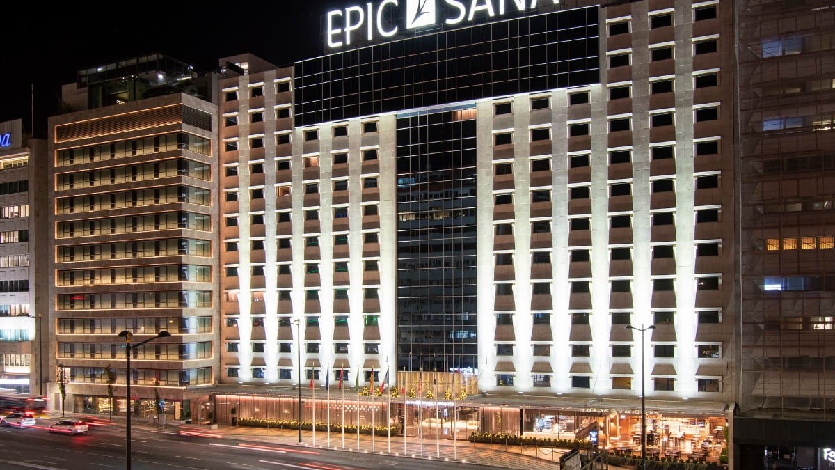 Aussichtsbereiche im Epic Sana Marquês Hotel
