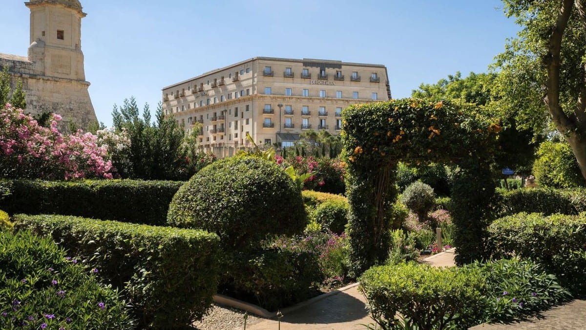 Aussichtsbereiche im The Phoenicia Malta - The Leading Hotels of the World