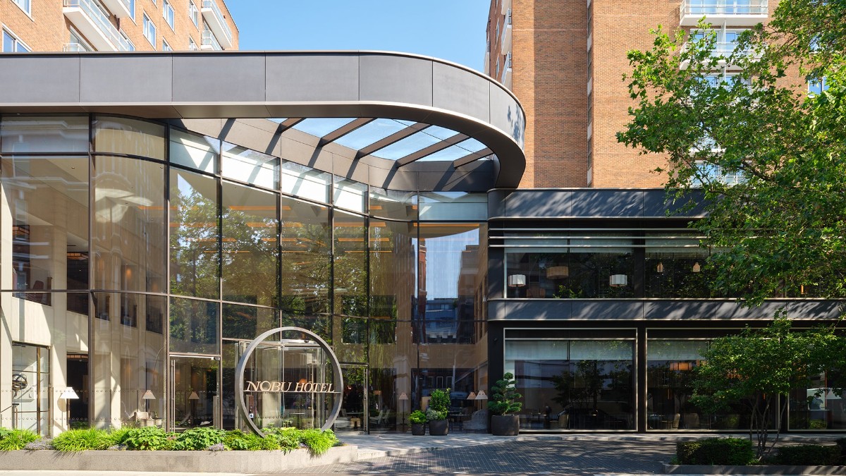 View areas at Nobu Hotel London Portman Square
