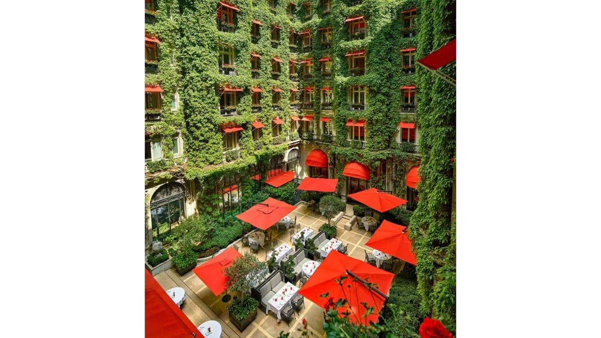 Restaurant im Plaza Athénée Paris & Dior Spa