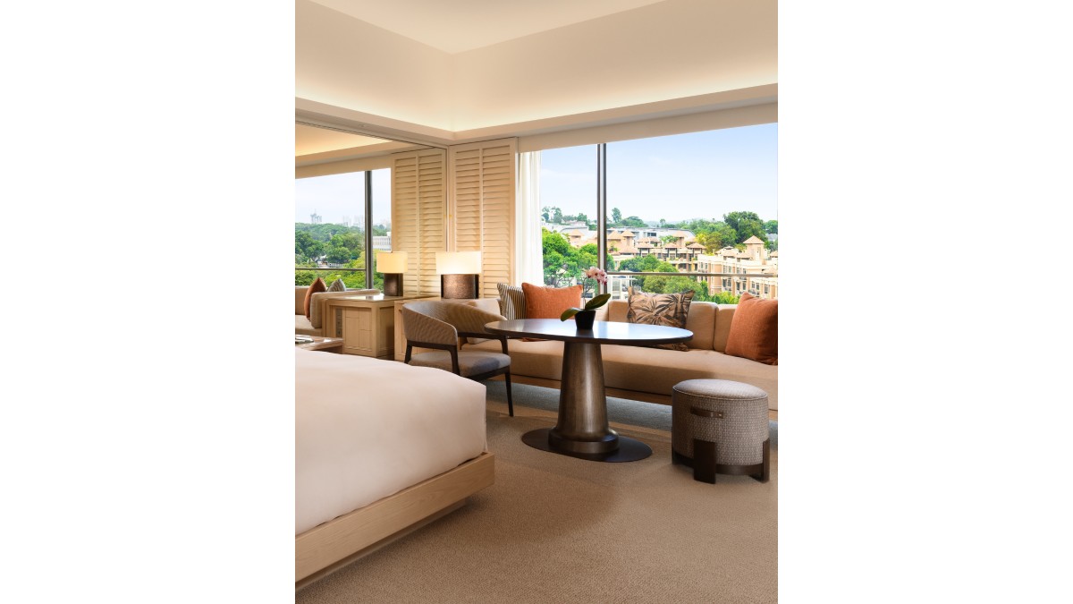 Bedroom at Hotel Conrad Singapore Orchard