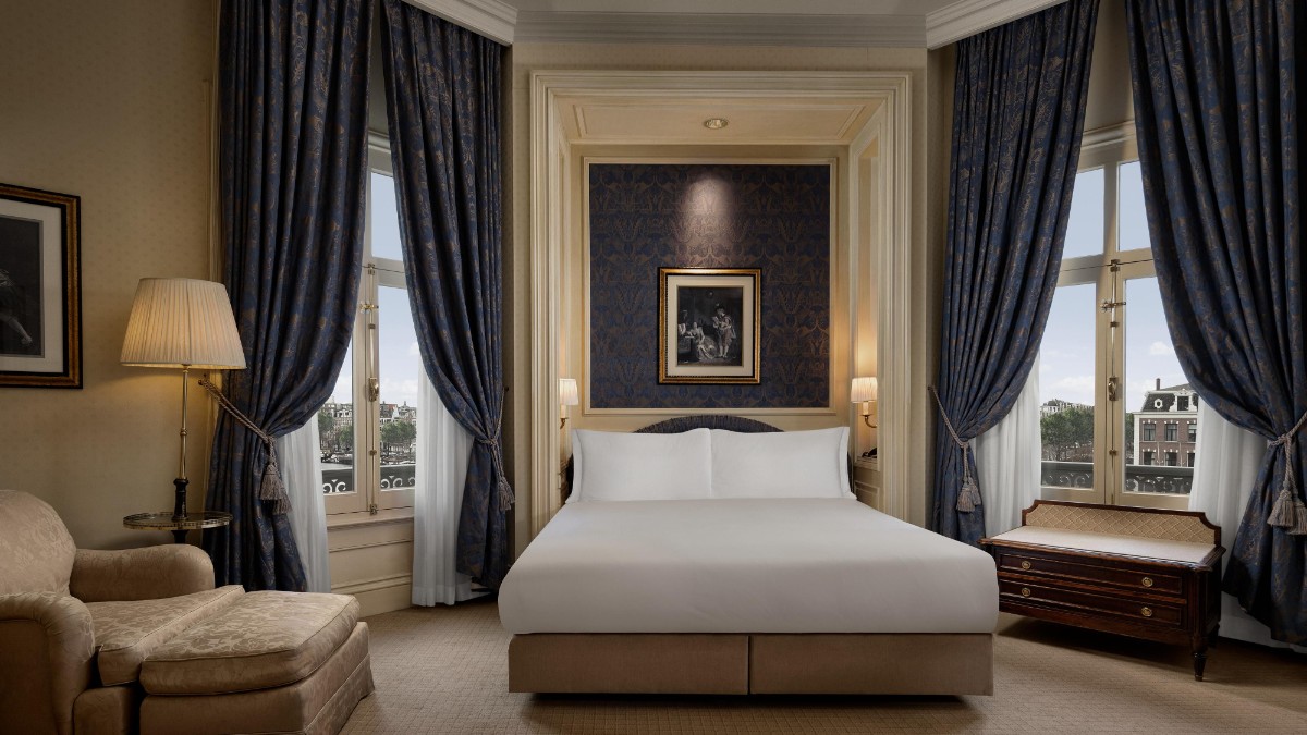 Bedroom at Hotel InterContinental Amstel Amsterdam