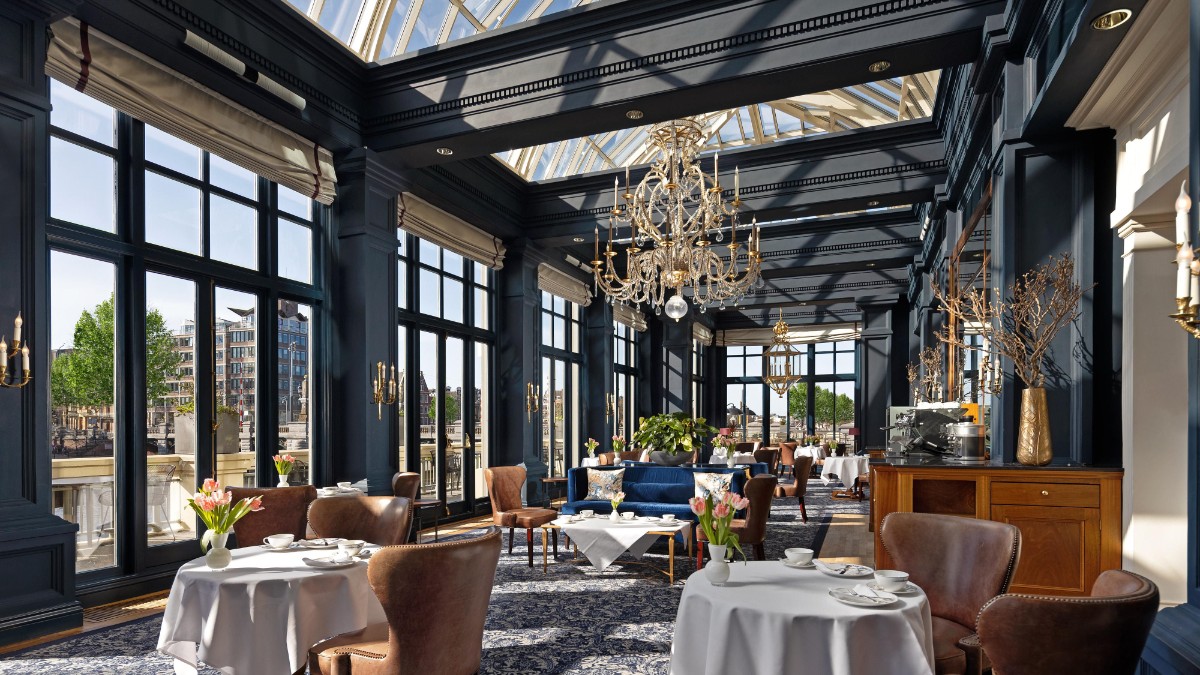 Restaurant at Hotel InterContinental Amstel Amsterdam