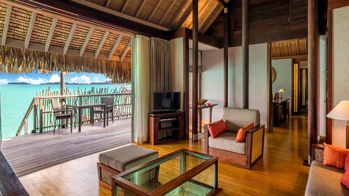 Zimmer im InterContinental Hotels Bora Bora Resort Thalasso Spa