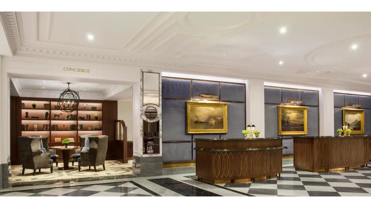 Lobby at InterContinental New York Barclay Hotel